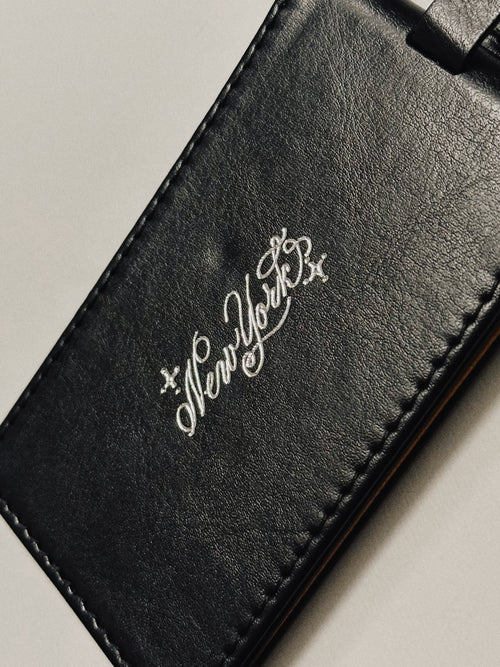 Hand-Foiled personalized Luggage Tag